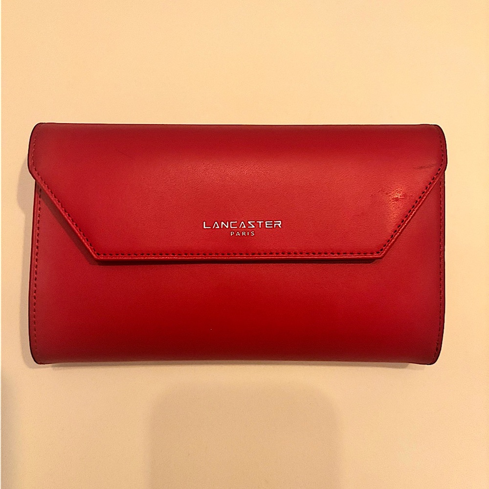 Large wallet Lancaster Red